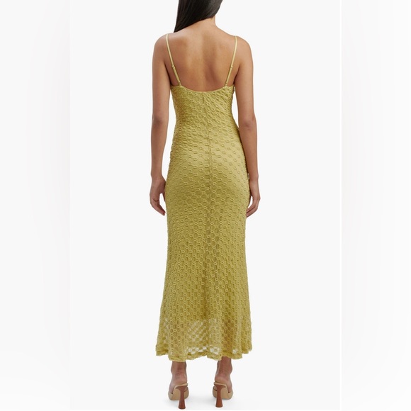 Bardot Adoni Floral Embroidered Mesh Dress - Women’s M - Color Moss - NWOT - Picture 3 of 4